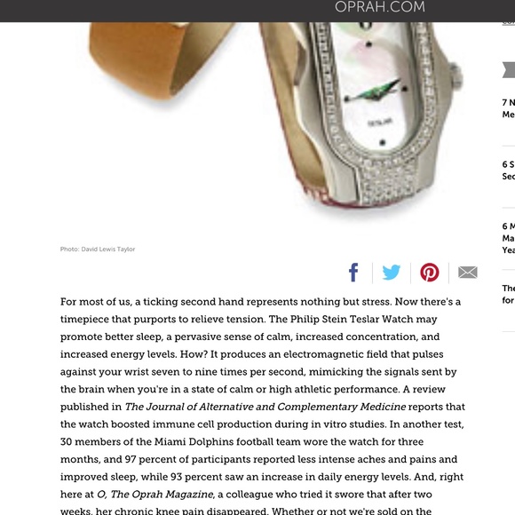 Authentic Philip Stein Mini Teslar Ladies Watch with Genuine Alligator Strap - Picture 5 of 6